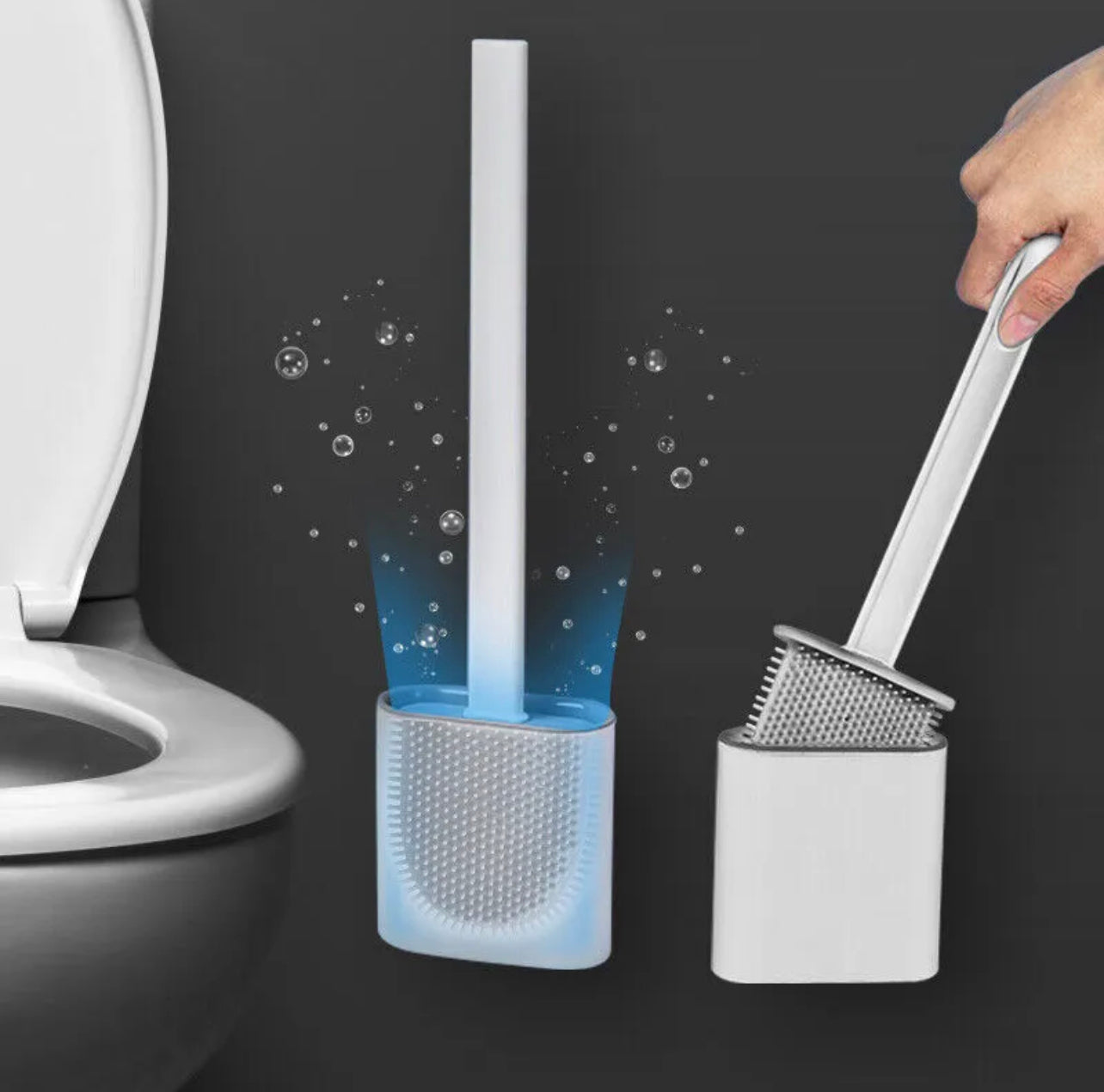 Set Of X2 Silicone Toilet Brushes – The Aussieologist Marketplace