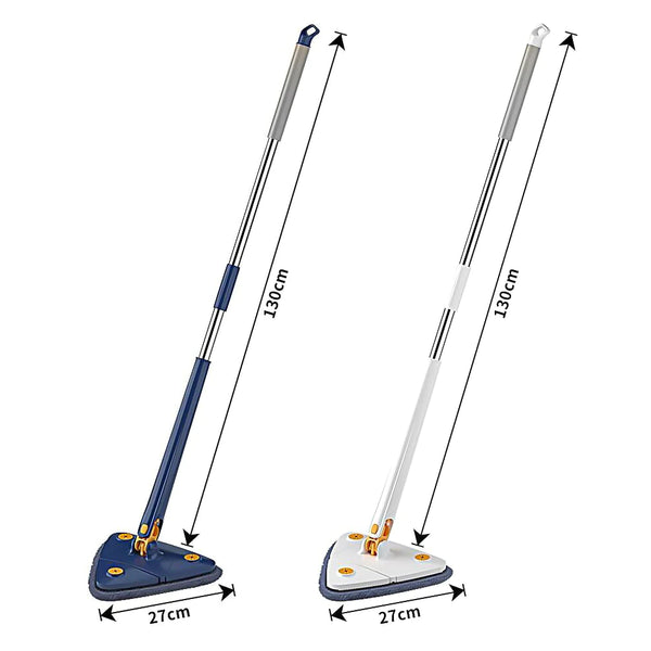 360-Degree Rotatable & Multifunctional Cleaning Mop + x7 Microfibre Mop Pads Included