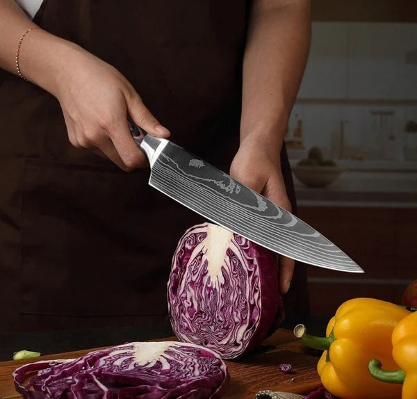 Professional Chef Knives - 3/5/8 Piece Sets Available