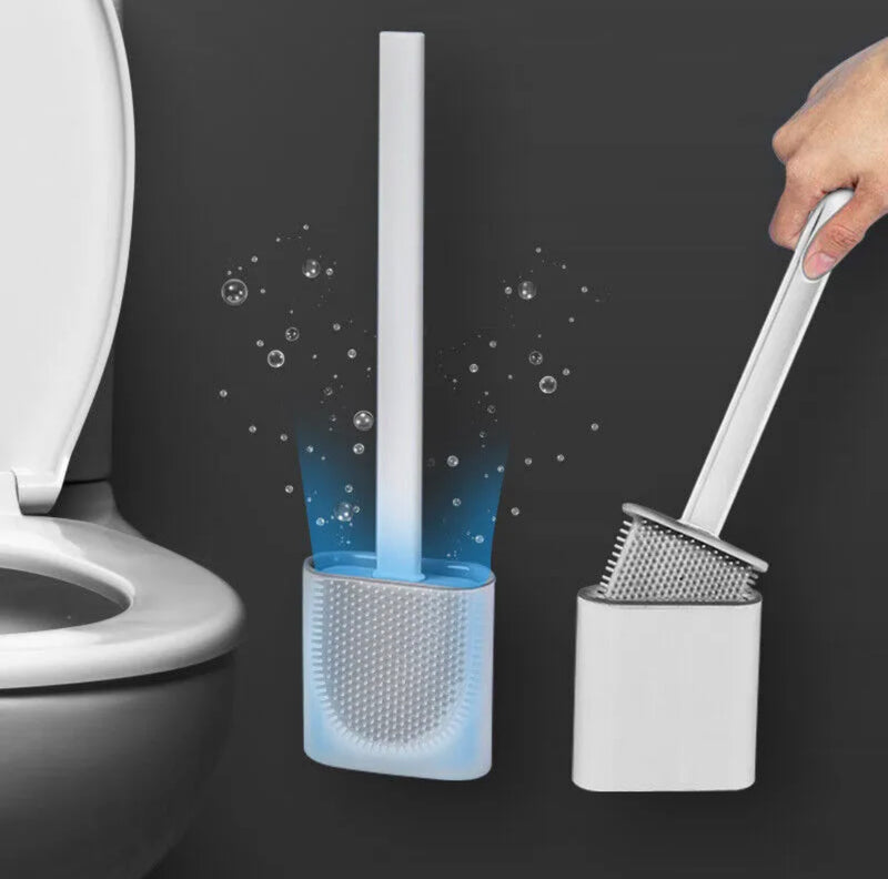 Set Of X2 Silicone Toilet Brushes